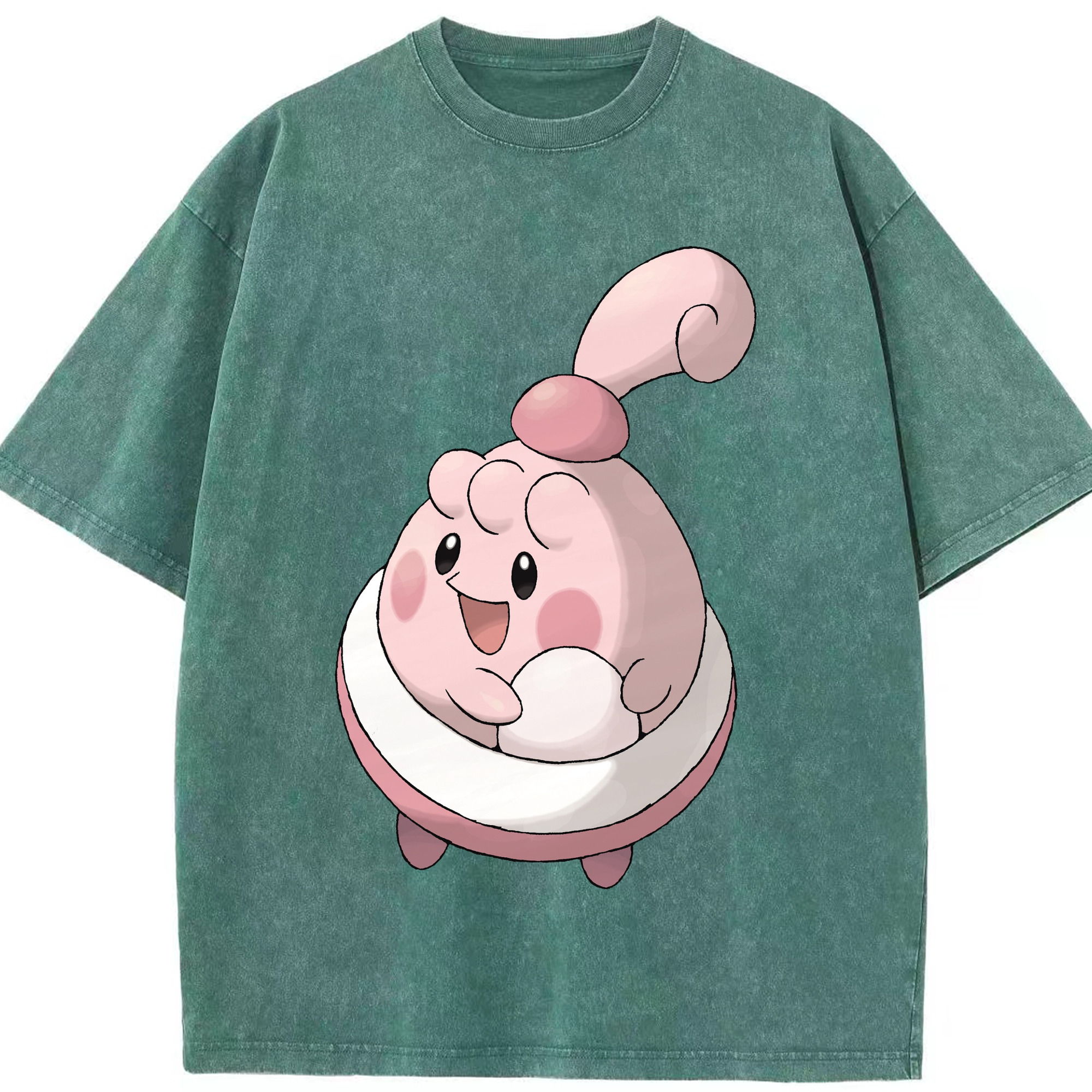 （画像用） ポケットモンスター Pokémon 綿100% ヴィンテージ風 半袖Tシャツ（フロントプリント）